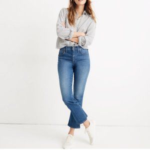 Madewell Cali Demi-Boot jeans in Tierney Wash size 24